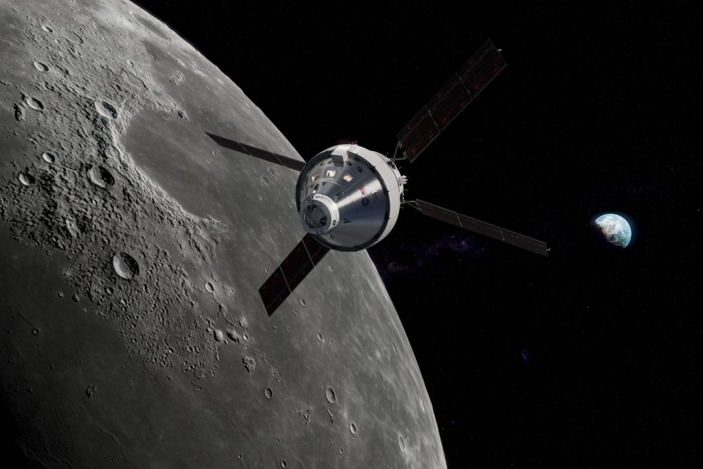 Callisto a bordo Orion Rendering della capsula Orion. Credits. Lockheed Martin