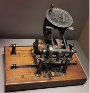 early form of typewriter